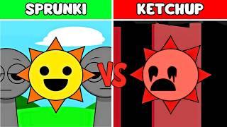 Incredibox Sprunki Ketchup Mod  VS Original Sprunki