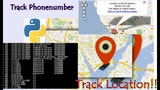 Track your phonenumber and location using ip address| Easy Tutorial with python