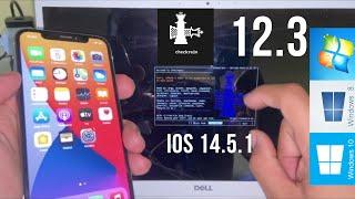 Jailbreak Checkra1n 12.3  iOS 14.5.1 e iOS14.6 Windows