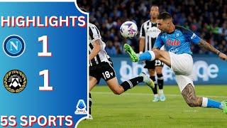 NAPOLI VS UDINESE I HIGHLIGHTS GOALS I SERIE A I NAPOLI ARE CHAMPIONS OF ITALY