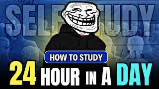 24 Hours Self Study in a Day  | Khelega Study Study 