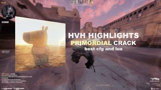 primordial crack (free) hvh highlights (csgo) | best cfg for primo | unhittable aa