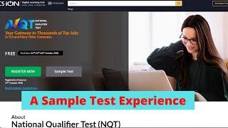 TCS NQT 2021 SAMPLE TEST EXPERIENCE