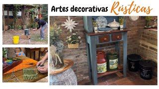 Artes decorativas rústicas: Adicionando um toque de charme à sua aasa