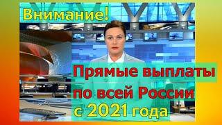 Изменение системы выплат пособий с 2021 года. Прямые выплаты по всей России с 2021 года