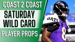 Best NFL Wild Card Saturday Player Props | NFL Prop Bets Today