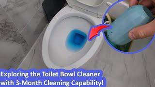 ** 3 Month** Automatic Toilet Cleaner & Fragrance - Blue Bubble Toilet Cleaner - Toilet Cleaning