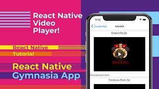 Create React native video Player | React Native Video Player