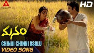 Chinni Chinni Asalu Video Song || Manam Video Songs || Nagarjuna, Shreya