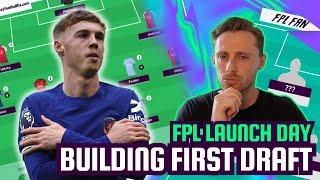 BUILDING FIRST FPL DRAFT Livestream I Fantasy Premier League 24/25