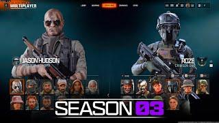 NEW Black Ops 6 Season 3 Operators FIRST LOOK! (Hudson, Mace, Roze & More) - MAJOR BO6 UPDATE LEAKED