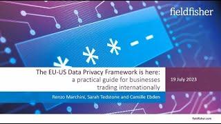 The EU-US Data Privacy Framework is here: a practical guide for businesses trading internationally