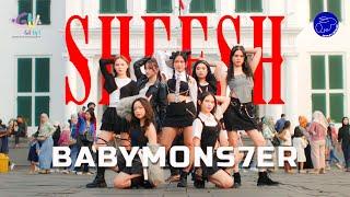 [ONE TAKE KPOP IN PUBLIC] BABYMONSTER (베이비몬스터) - 'SHEESH' Dance Cover | Indonesia | Get Up! DC