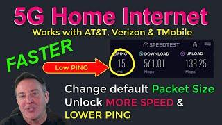 Make any 5G Home Internet Faster - TMobile, Verizon or AT&T #TMHI #5G #TMobile