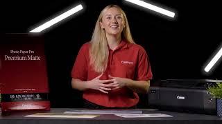 Introduction to Canon PRO Photo Paper