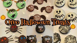 Last minute Halloween treats| Oreo Halloween treats| DIY easy Halloween treats| Halloween recipes