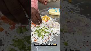 Street style Pizza at Just Rs 50/-|| Indian Street food