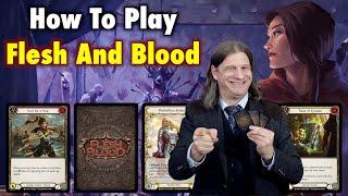 How To Play Flesh And Blood (TCG) Learn To Play In Less Than 15 minutes!