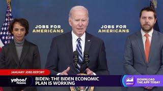 Biden takes victory lap as unemployment falls to lowest level since 1969