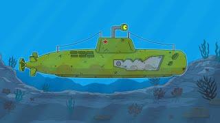 Подводная лодка - Мультики про танки