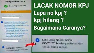 CARA LACAK NO KPJ BPJS KETENAGAKERJAAN DENGAN KTP