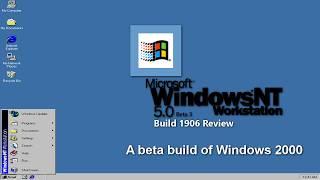 Windows NT 5.0 build 1906 Review - A beta build of Windows 2000