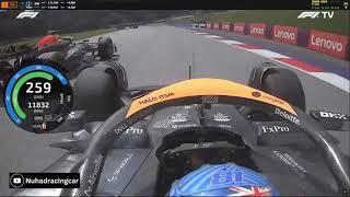 Oscar Piastri's Amazing Move Around The Outside Of Sergio Perez