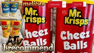 Amelitstv I recommend Mr krisps Cheez Balls Emirate Pofaki Crispy Corn Curls