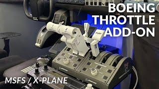 Boeing 737 Throttle Mod for Thrustmaster Boeing TCA