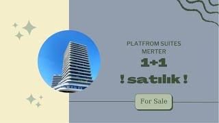 PLATFORM SUITES merter  |  SATILIK 1+1  13. Kat !