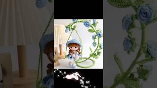 crochet doll hanging swing #viral #shortvideo #shorts #crochet #baby #knitting #princess