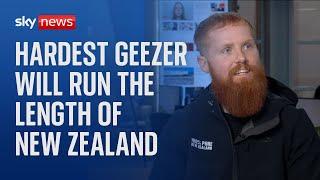 'The Hardest Geezer' is back to run the length of New Zealand