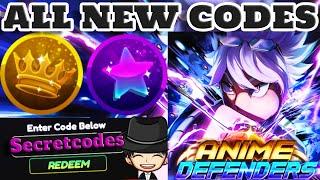 ALL ANIME DEFENDERS *NEW* CODES, GEMS & CRYSTAL CODES FOR JUNE 2024 |NEW *CODES* FOR ANIME DEFENDERS