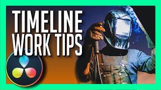 Tips for Working In The Timeline - DaVinci Resolve 17 Basics Tutorial