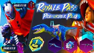 A1 ROYAL PASS PRE ORDER ELITE PERKS