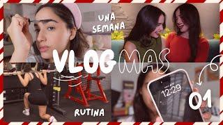 Mi rutina diaria en Navidad  Vlogmas Semana 1 en España WEEKMAS 1