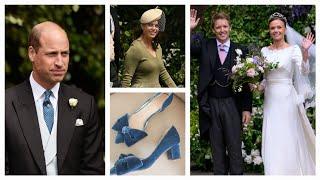 Part 2: The Wedding of The Duke of Wesminster and Olivia Henson, who wore blue velvet shoes