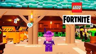 CONSTRUI UM PAVILHÃO DE MAQUINAS NO LEGO FORTNITE!! #legofortnite