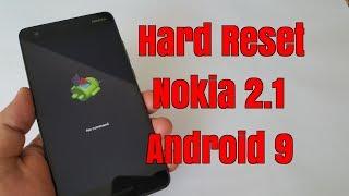 How to Hard Reset Nokia 2.1 TA-1080.Remove pin,pattern,password lock.