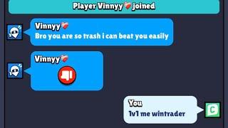 Toxic Wintrader Tries to CHEAT in 1v1 and LOSES
