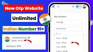 Otp Bypass Indian Number || Unlimited Indian Otp Bypass || new Otp Website 2025 || Otp website 2025