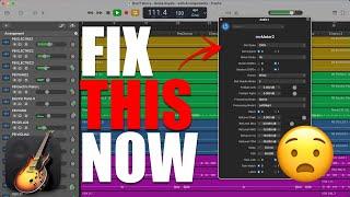 Plugins in GarageBand just showing numbers? QUICK FIX