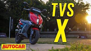 TVS X review - Is the electric scooter worth the price? | First Ride | Autocar India