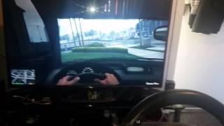 How to use gta 5 ps4 with thrustmaster t80 race wheel and gta online  and other non compatible games