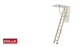 Loft ladder clickFIX® 76 Gold from DOLLE