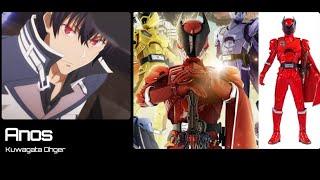 [ Update ] Anime crossover Super Sentai series 1975 - 2022 ( with Akibaranger and King-Ohger )