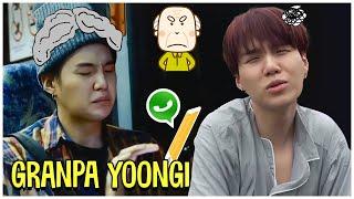 Granpa Yoongi | BTS Suga Acting Like An Old Man