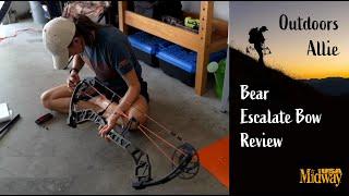 Bear Escalate Compound Bow Review | Outdoors Allie