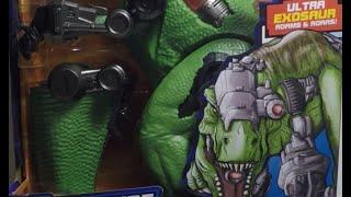 Adventure Force Hybrid Dino Robot Ultra Exosaur Robotic Dinosaur Lights & Sound & Walking Action