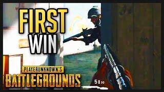 PLAYER UNKNOWN BATTLEGROUNDS - First Win!